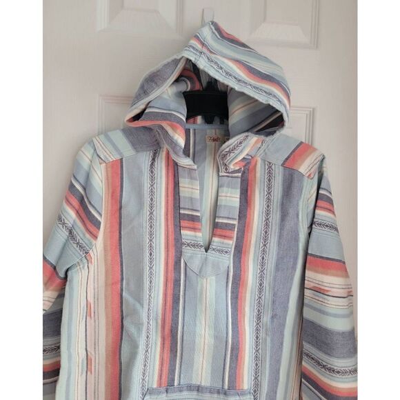 Faherty Baja Poncho Hoodie S - Picture 5 of 11